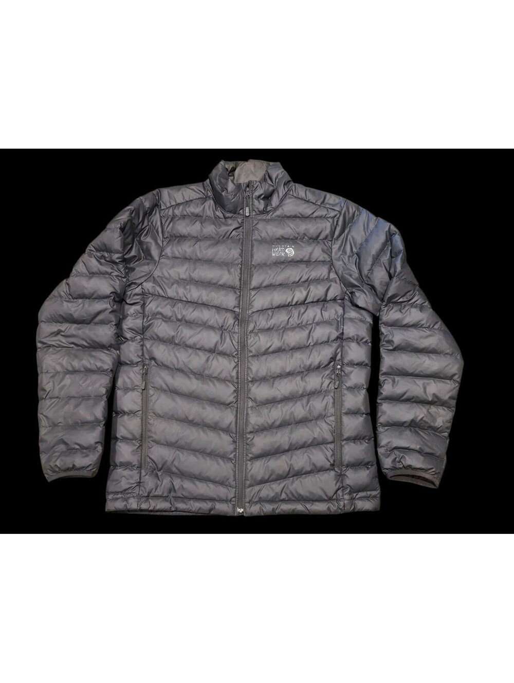 Mountain Hardwear Jacket Men M Black Down Puffer Glen Alpine Lightweight Outdoor